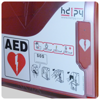 AED CABINET AIVIA100 detail 1