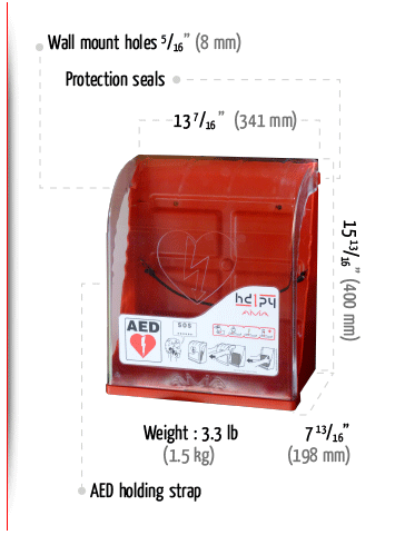 Schema AIVIA S - Inddor AED Cabinet by HD1PY