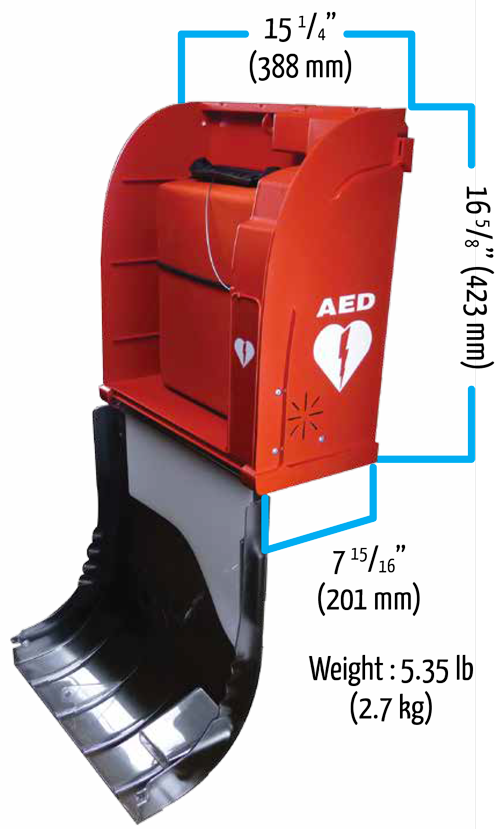 Schema AIVIA 50 - Inddor AED Cabinet by HD1PY